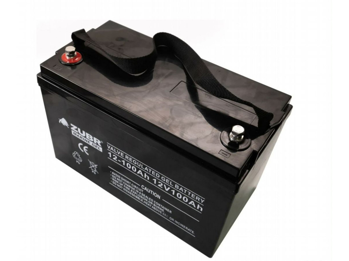 Аккумуляторная батарея Zubr Marine Gel 100 Ah 12v