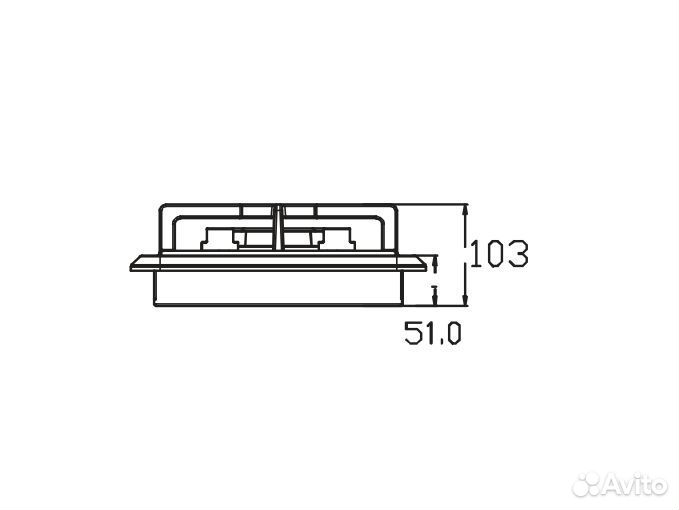 Плита встраиваемая газовая Camper-Marine GR-1002 - фото 3