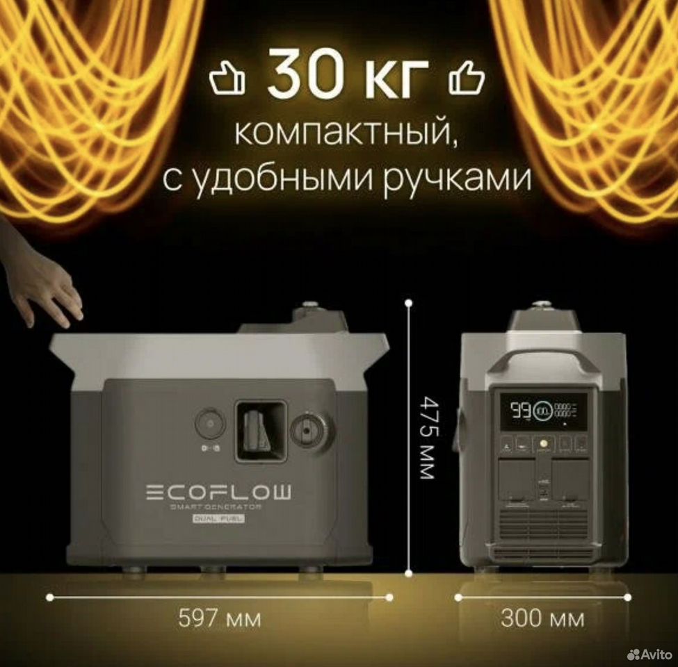 Двухтопливный умный генератор EcoFlow - фото 8